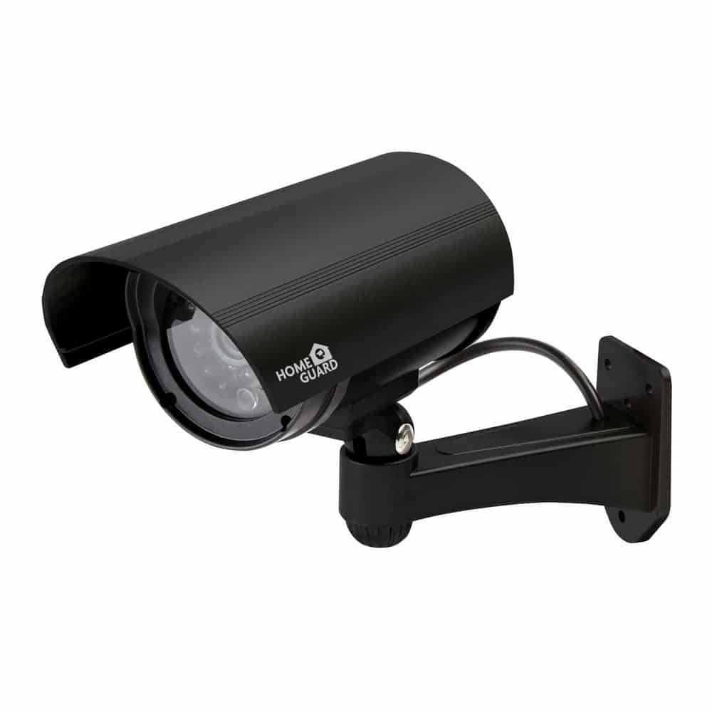 Storage Options Dummy CCTV Camera Theft Deterrent with live LED's